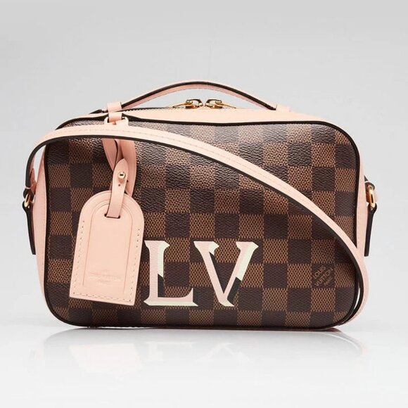 Louis Vuitton Damier Ebene Canvas Santa Monica Small Crossbody Bag - Picture 2 of 12